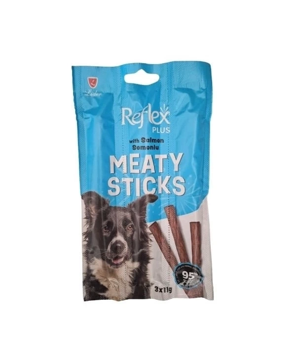 Reflex Plus Somonlu Çubuk Yetişkin Köpek Ödül Maması 11 Gr 3 Adet
