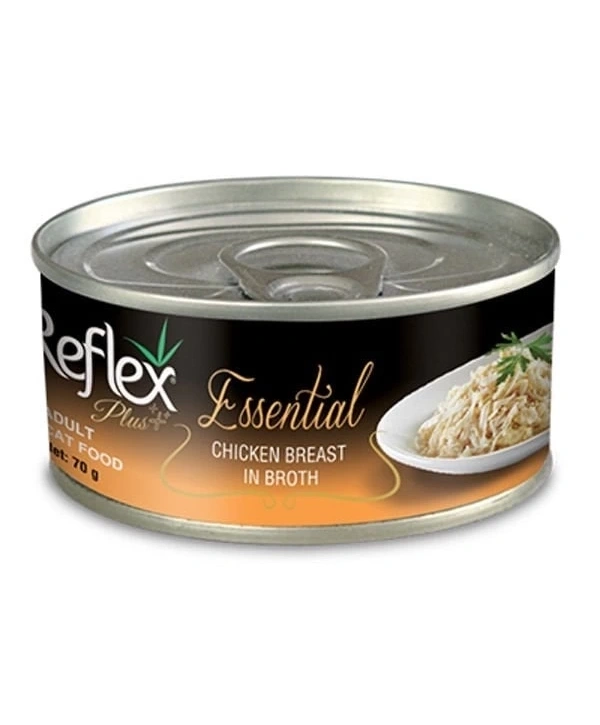 Reflex Plus Tavuk Göğüslü Yetişkin Konserve Kedi Maması 70 Gr