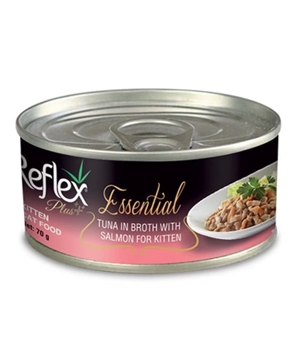 Reflex Plus Ton Balık ve Somonlu Yavru Konserve Kedi Maması 70 Gr