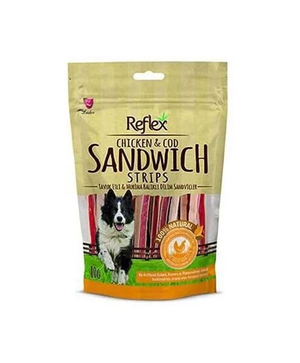 Reflex Tavuklu Sandviç Köpek Ödül Maması 80 Gr