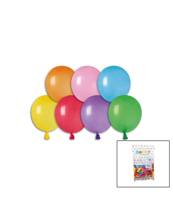 RENKLİ SU BALON 3 İNÇ - 8CM - 500PCS (5047)