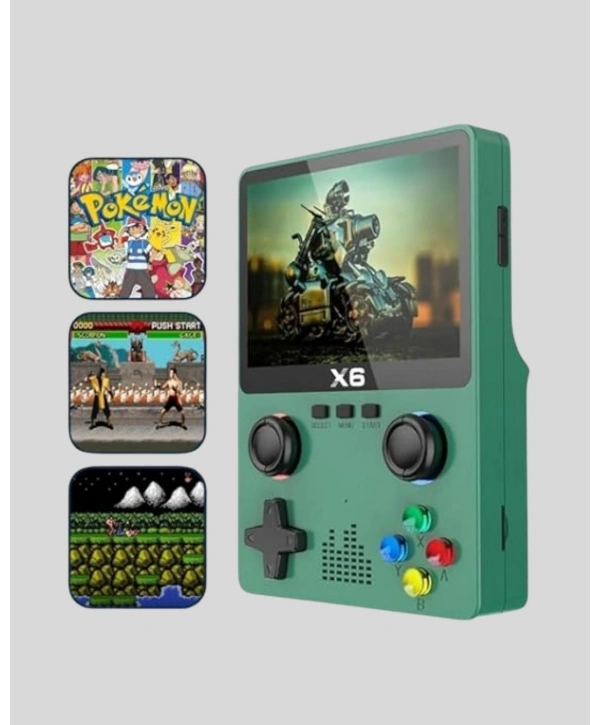 Retro Taşınabilir Konsol 3.5 IPS Ekran Ergonomik Çift LR Kontrollü