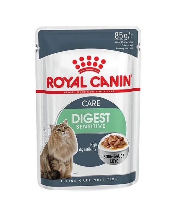 Royal Canin Digestive Sensitive Gravy Pouch Kedi Maması 85 Gr