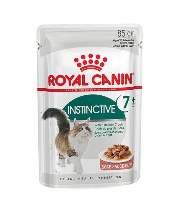 Royal Canin İnstinctive +7 Pouch Yaşlı Konserve Kedi Maması 85 Gr