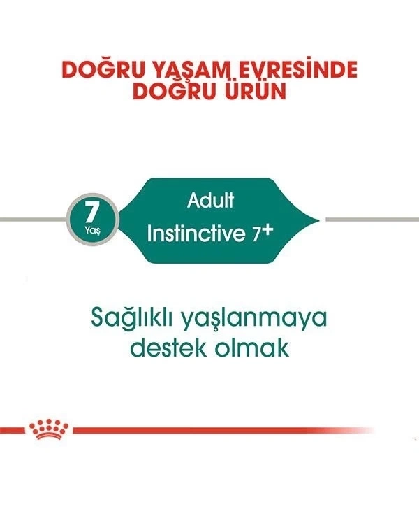 Royal Canin İnstinctive +7 Pouch Yaşlı Konserve Kedi Maması 85 Gr