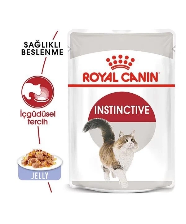 Royal Canin İnstınctive Jelly Pouch Konserve Kedi Maması 85 Gr
