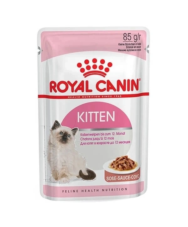 Royal Canin Kitten Gravy Pouch Yavru Konserve Kedi Maması 85 Gr