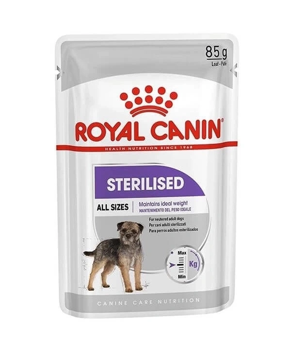 Royal Canin Sterilised Pouch Konserve Köpek Maması 85 Gr