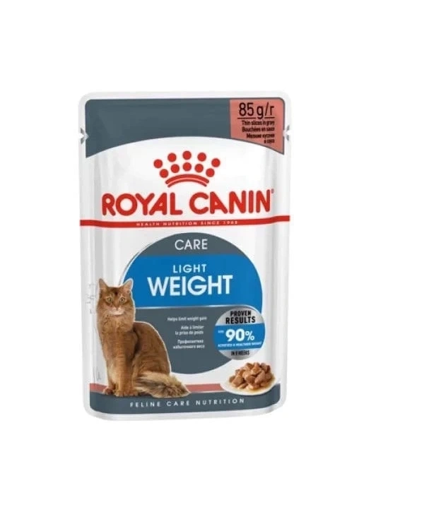 Royal Canin Ultra Light Gravy Pouch Diyet Kedi Maması 85 Gr