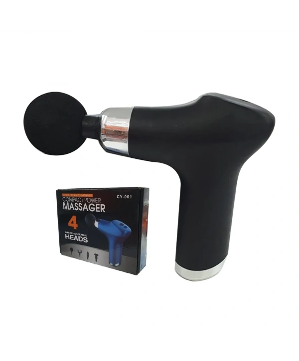 Şarj Edilebilir Küçük Yüz Tabancası Derin Doku Masaj Aleti - 6 Hız Ayarı (5047)