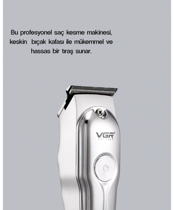 Şarjlı Gümüş Tıraş Makinesi – 3 Farklı Başlıklı, 120 Dakika Çalışma Süreli, Cilt Dostu Erkek Bakım Cihazı