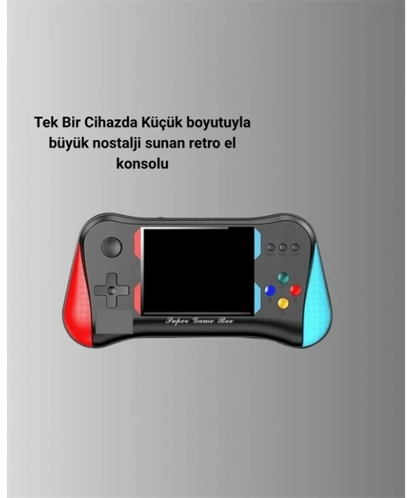Şarjlı Taşınabilir Oyun Konsolu – X7M Retro Game Box