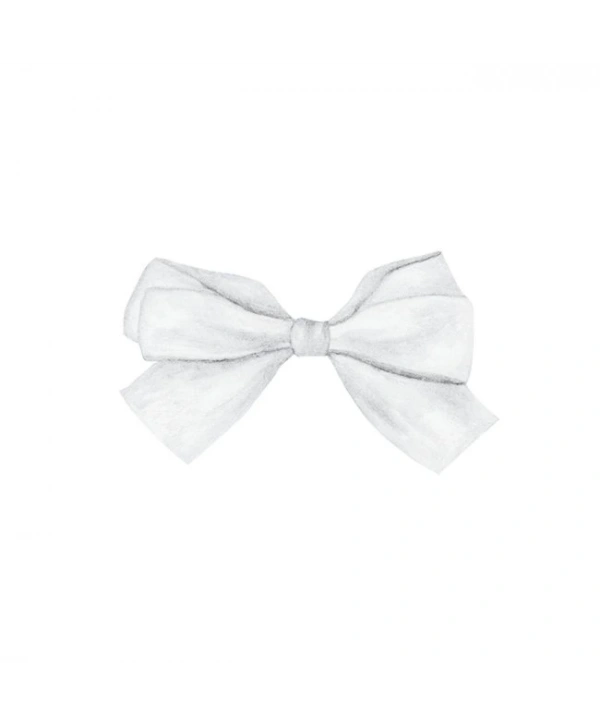 Saten Kurdele 6 Cm Beyaz 2 Metre