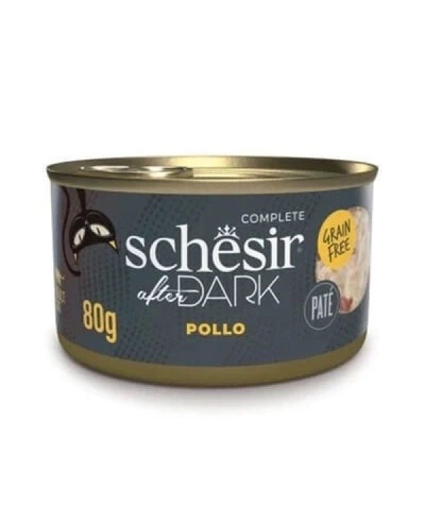 Schesir After Dark Pate Tavuklu Yetişkin Kedi Konservesi 80 Gr