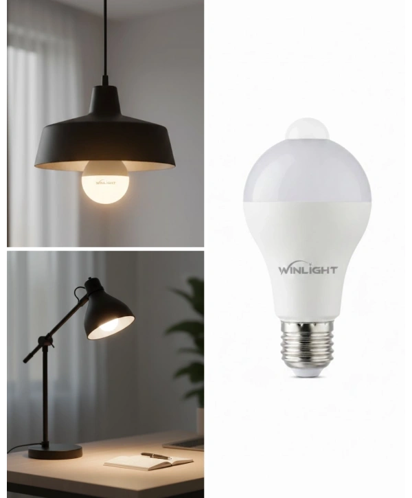 Sensörlü LED Lamba Otomatik Algılama Enerji Tasarruflu Aydınlatma