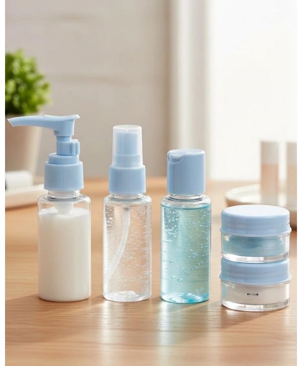 Seyahat İçin 5’li Şeffaf Dolum Şişesi Seti 30 ml