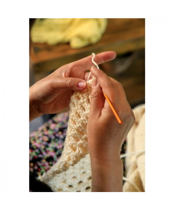 Silikon Saplı Dantel Tığ 12 Numara