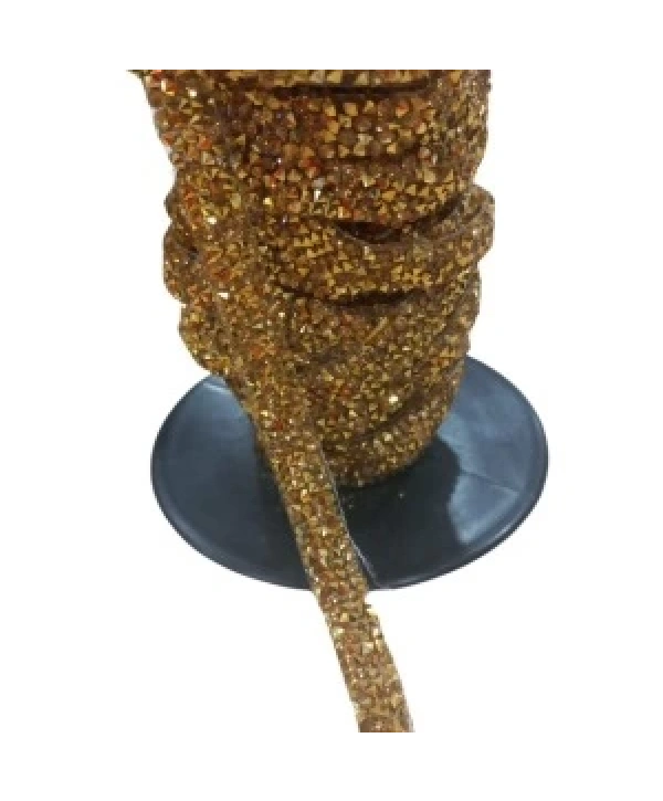 Silikonlu Yapıştırma Taş 1 Cm Gold 10 Metre