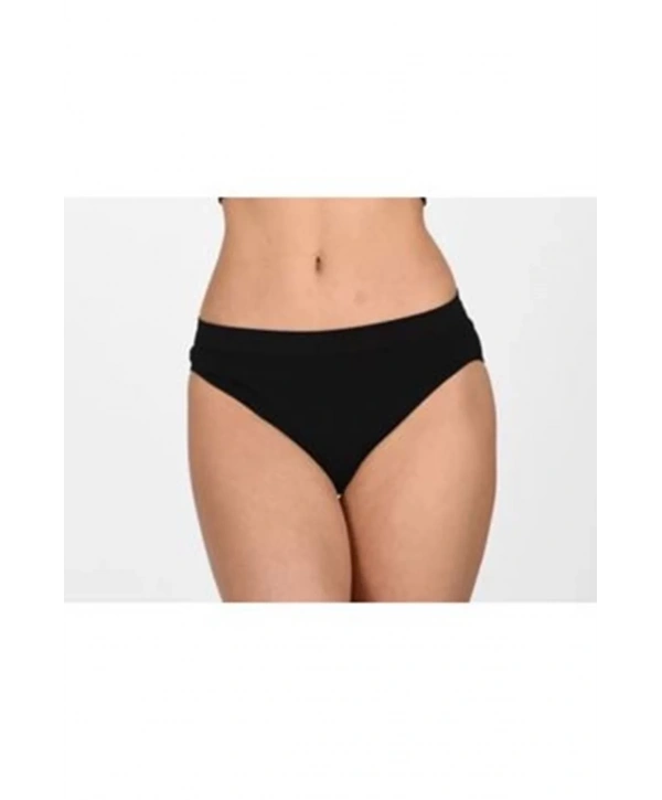 Siyah Kadın Dikişsiz Külot Korse - 730