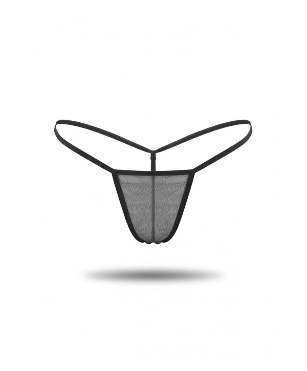 Siyah Tül Tanga Tm1114