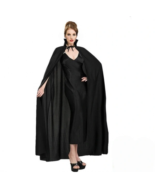 Siyah Yakalı Yetişkin Pelerin 120 cm (5047)