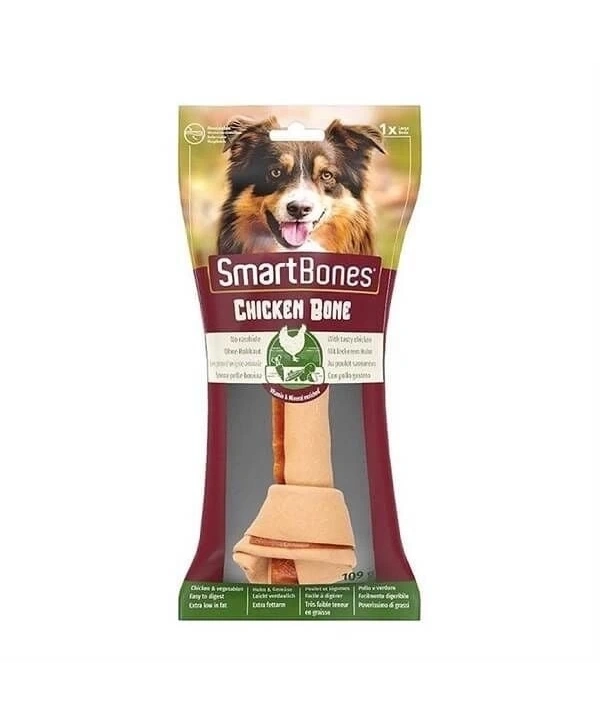 Smart Bones Tavuklu Sargı Kemik Large Köpek Ödül Maması 18 Cm