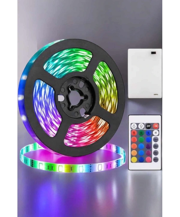 Smart Şerit Led TV Arkası Renkli Kumandalı 10 Metre