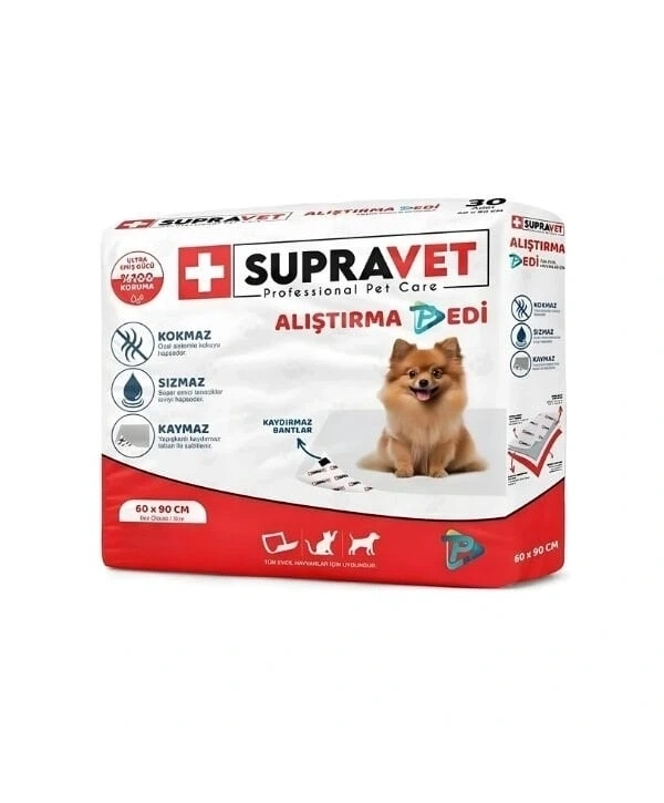 Supravet Köpek Tuvalet Alıştırma Pedi 10 Adet 60x90 Cm