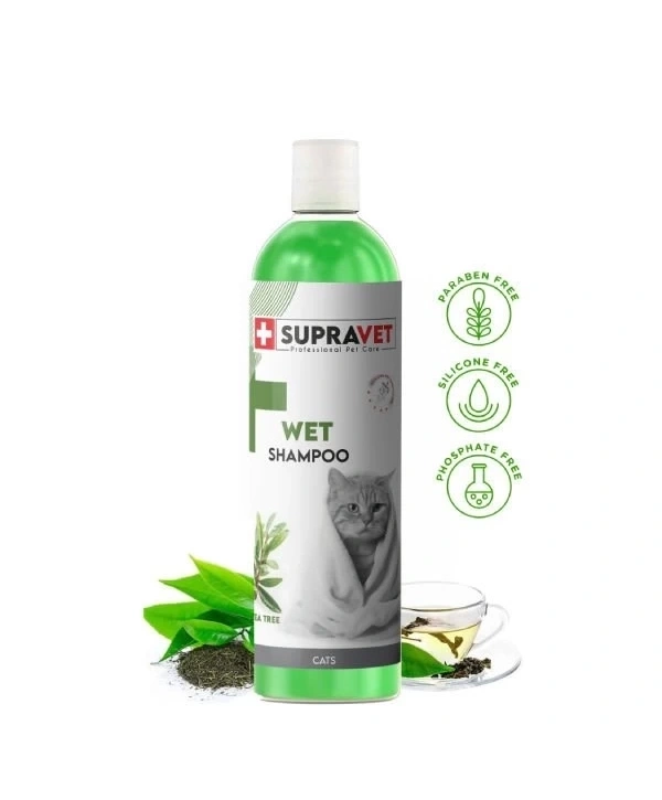 Supravet Shampoo Çay Ağacı Özlü Kedi Şampuanı 200 Ml