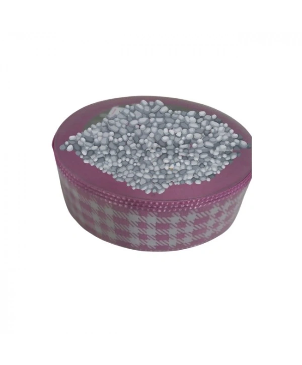 Tafta Ekoseli Kurdele 25 Mm Pembe 2 Metre