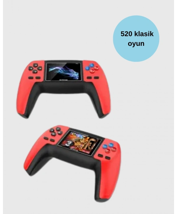 Tak Çalıştır Mini Retro GamePad | 520 Klasik Oyun