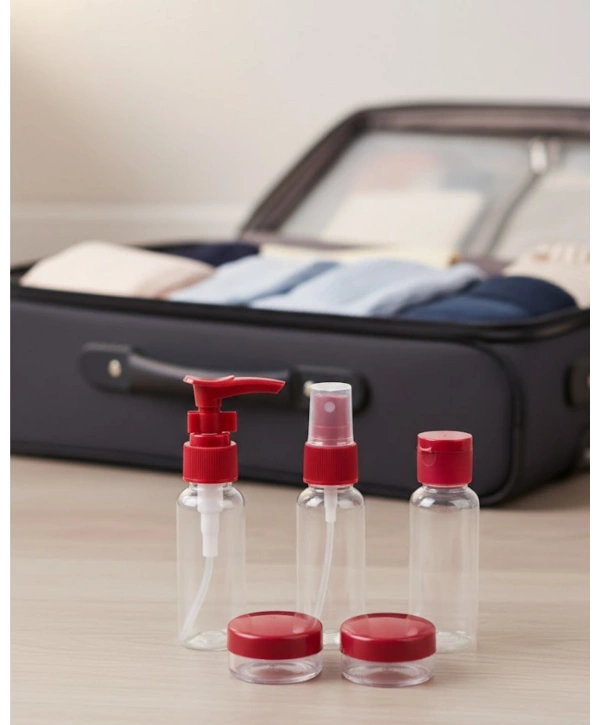 Taşınabilir 5 Parça Seyahat Kozmetik Dolum Seti 30 ml