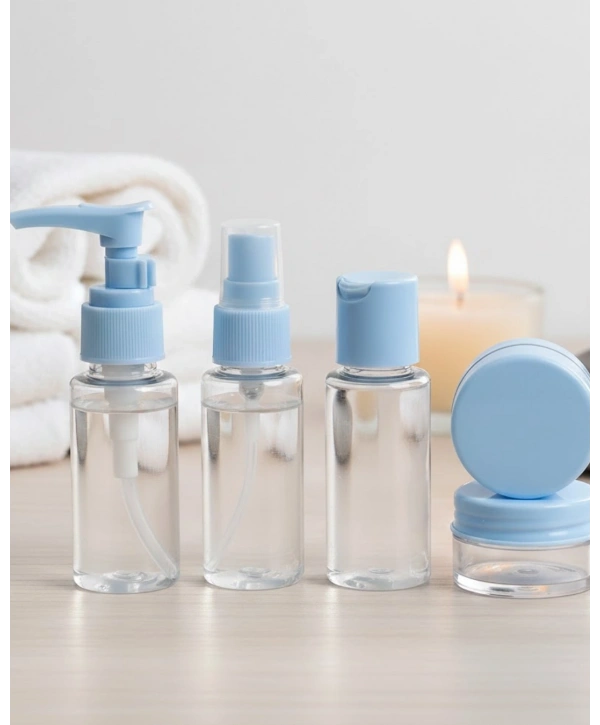 Taşınabilir 5 Parça Seyahat Kozmetik Seti 30 ml Sızdırmaz