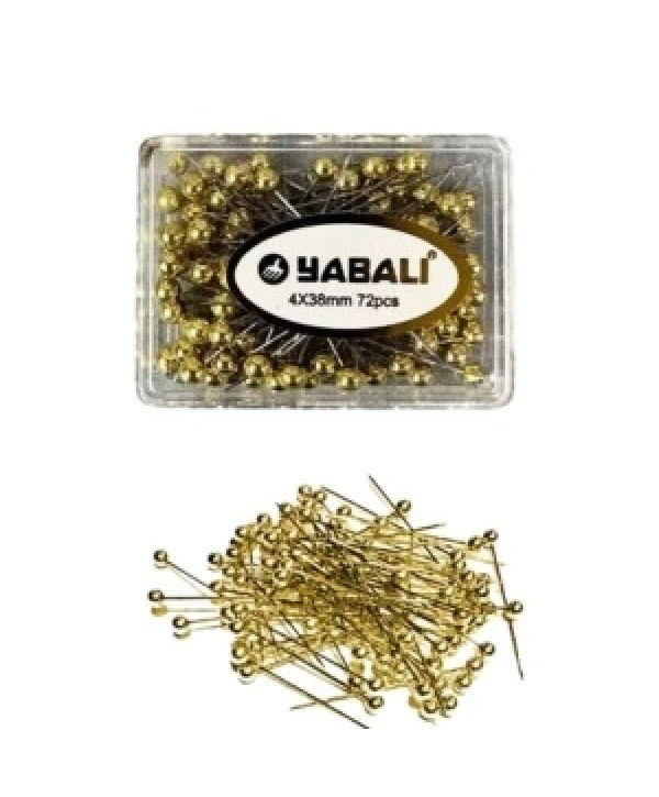 Toplu İğne Altın 72li 4x38 Mm