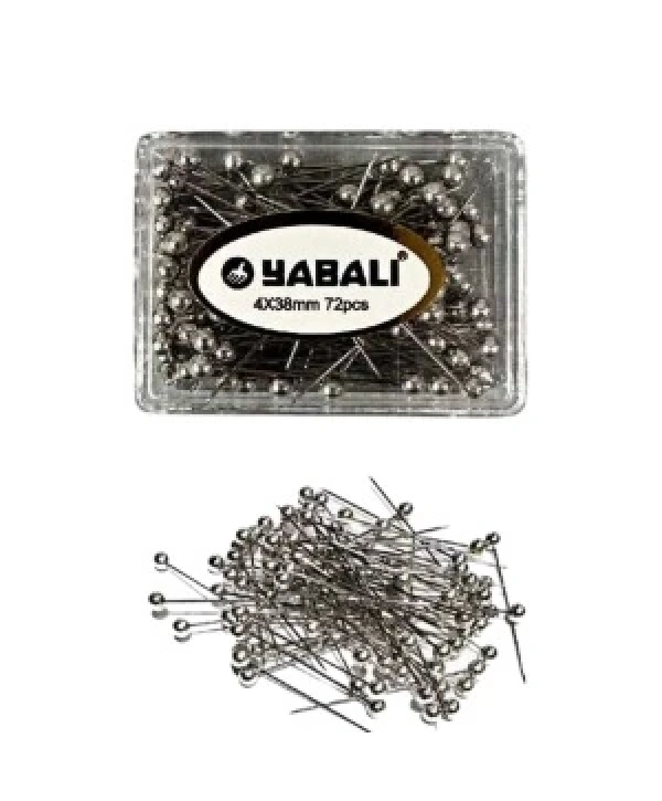 Toplu İğne Gümüş 72li 4x38 Mm