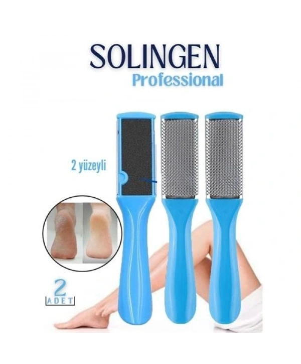 Topuk Rendesi ve Törpü 2 li Set Solingen Professional