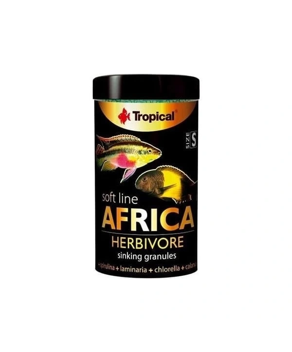 Tropical Softline Africa Herbivore Granül Balık Yemi 100 Ml