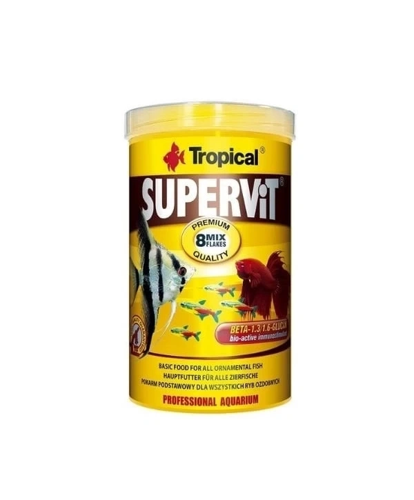Tropical Süpervit Granulat Omnivor Granül Balık Yemi 100 Ml