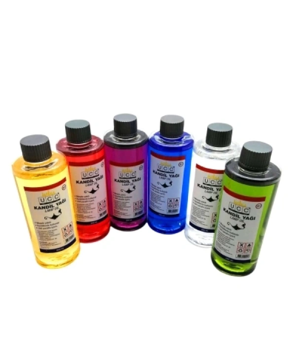 UCC RENKLİ MİX 250ML KANDİL YAĞI (5047)