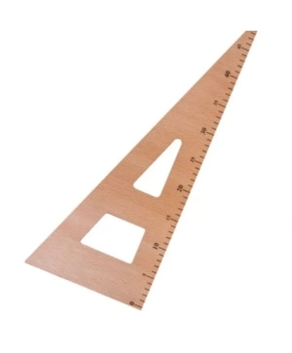 Üçgen Riga Cetvel 45 Cm
