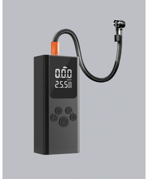 USB Şarjlı Taşınabilir Hava Kompresörü Dijital Ekranlı