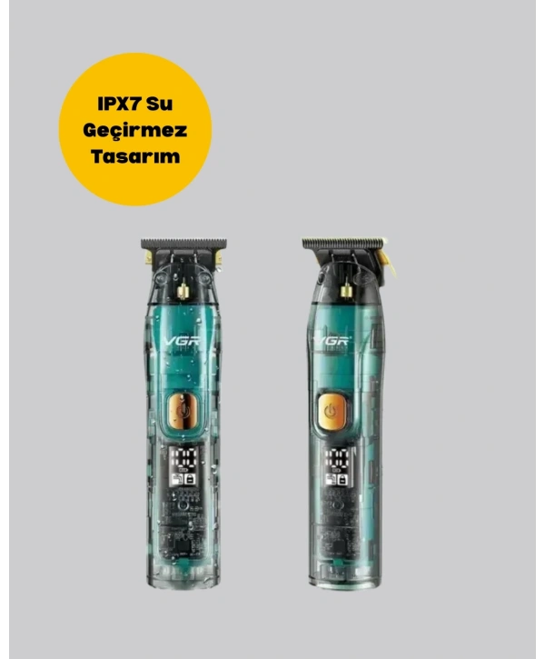VGR V-695 Profesyonel Tıraş Makinesi Seramik lı Turbo Güçlü Motor