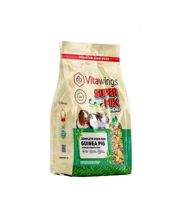 Vitawings Süper Mix Ginepig Yemi 800 Gr