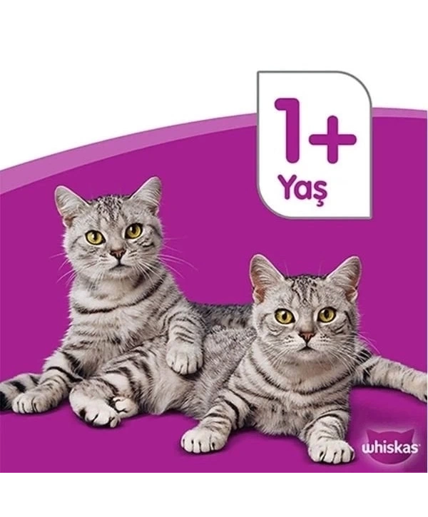 Whiskas Biftekli ve Havuçlu Yetişkin Kedi Maması 300 Gr