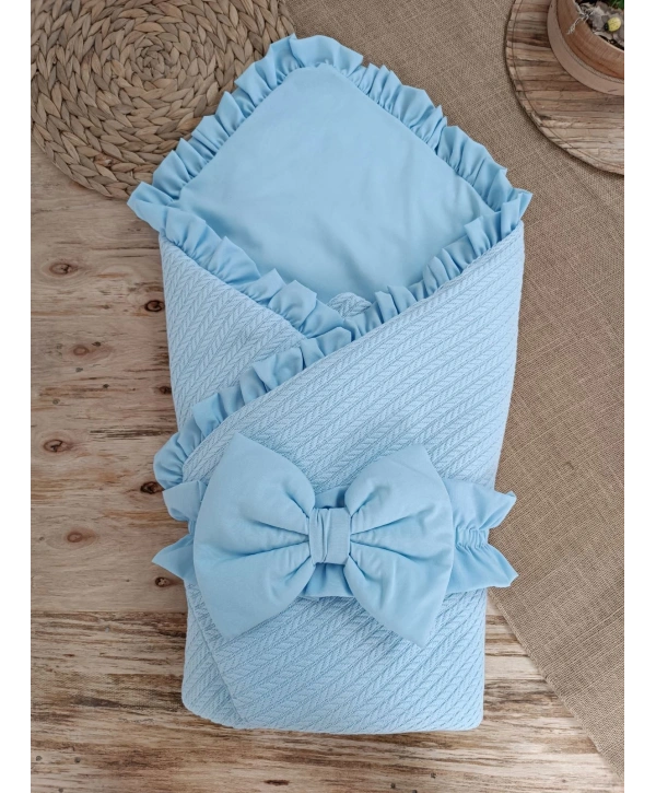 Yenidoğan Tericotton Kumaş Multi Mevsimlik Bebek Battaniyesi Kundak