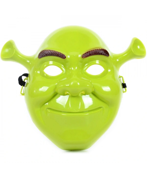 Yeşil Shrek Maskesi 21x25 cm (5047)