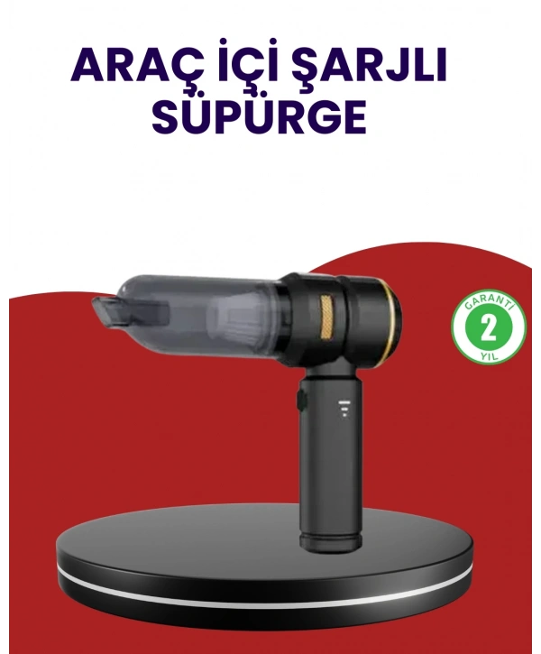 Yüksek Performanslı Araç İçi El Süpürgesi