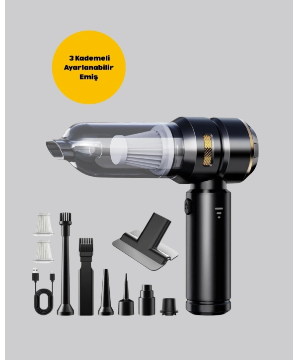 Yüksek Performanslı Araç İçi El Süpürgesi