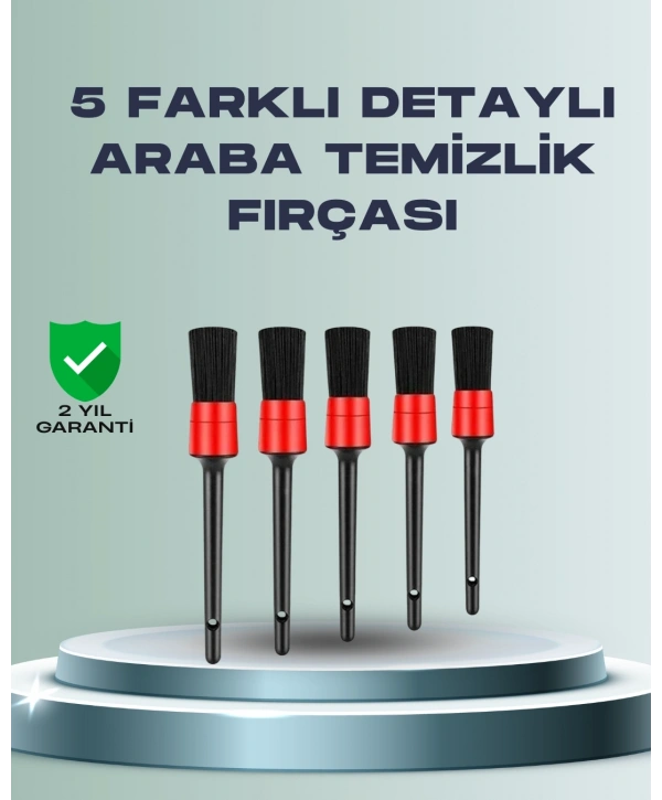 Yumuşak Kıllı Araç Bakım Fırça Takımı