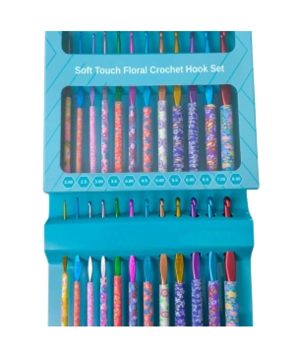 Yün Tığ Set Desenli 12 Adet